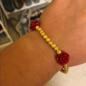Beauty and the beast bracelet
